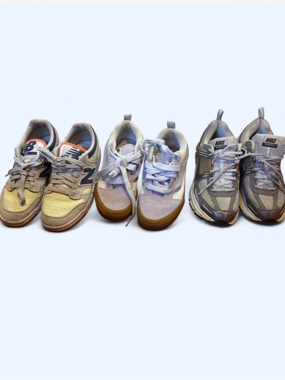 3 PAIR OF WOMANS SNEAKERS